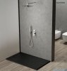 Oltens Bergytan brodzik prostokątny 120x90 cm RockSurface czarny mat 15104300